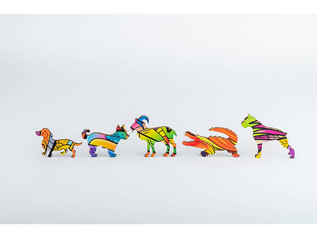 Пазл А3 з дерева Йорк 172 фігурні елементи 30.5х46 см у подарунковій коробочці - Фото 4