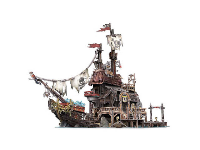 Пазл Cubic Fun 3D Піратський корабель Тортуга (T4039h) - Фото 2