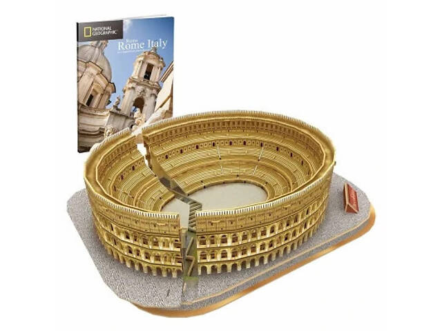 Пазл Cubic Fun Тривимірний конструктор-головоломка National Geographic Колізей (DS0976h) - Фото 2