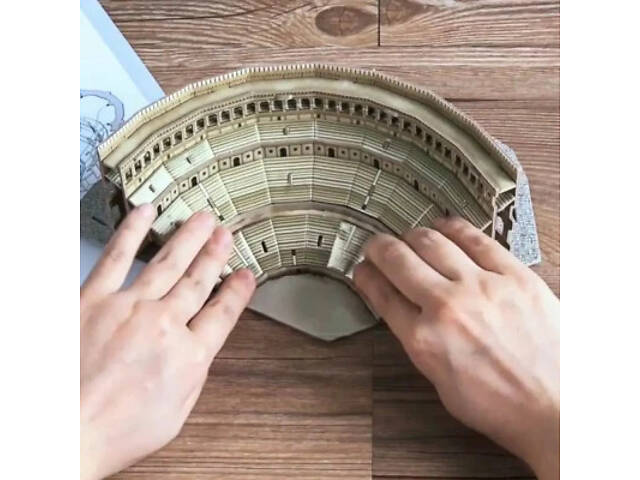 Пазл Cubic Fun Тривимірний конструктор-головоломка National Geographic Колізей (DS0976h) - Фото 4