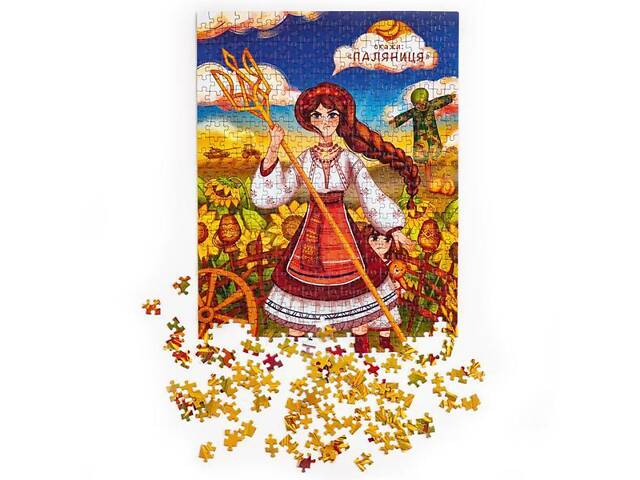 Пазл De.tail Україночка з тризубом 500 ел. (DT500-08) - Фото 3