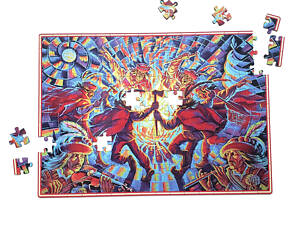 Деревянный Пазл 'Аркан' 327х463мм 176 елементів