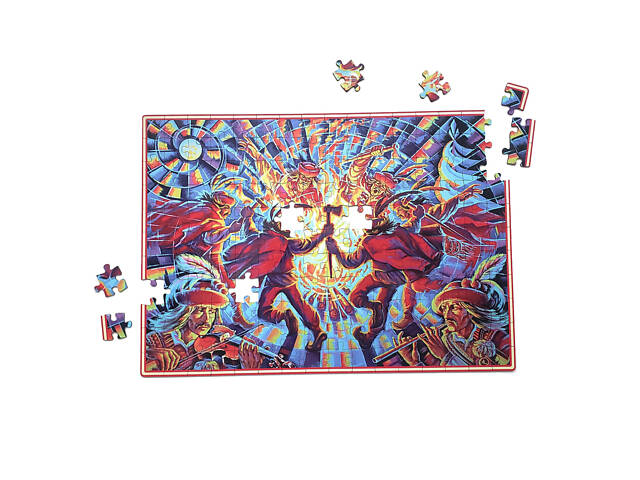 Пазл Деревянный 'Аркан' 327х463мм 176 элементов