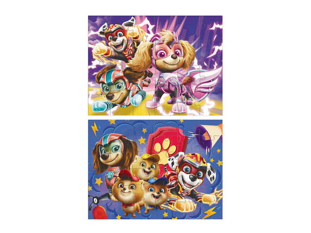 Пазл дитячий 2 в 1 'Зберігаємо світ у безпеці!' 200573, 36 елементів - Фото 2