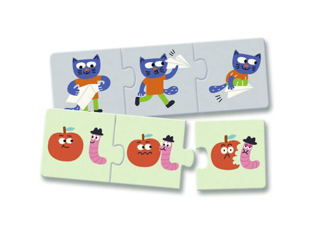 Пазл Djeco Трио Истории (DJ08117) - Фото 2