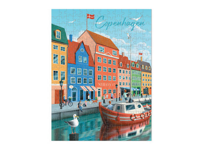 Пазл DoDo Easy-M Міста. Копенгаген (300645) - Фото 3
