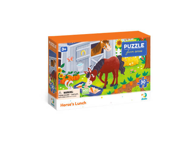 Пазл DoDo Обід для коня, 30 елементів (300684) - Фото 1