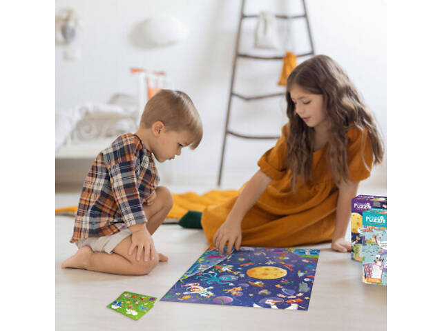 Пазл DoDo Шукай і знаходь Шалений космос, 100 елементів (300668) - Фото 7