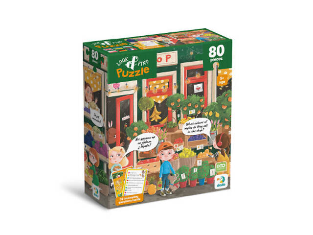 Пазл DoDo Шукай і знаходь Літні смаколики, 80 елементів (300665) - Фото 1