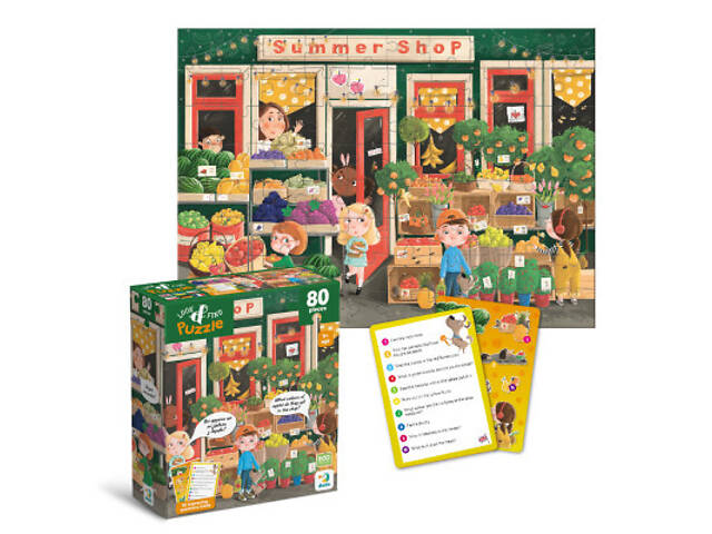 Пазл DoDo Шукай і знаходь Літні смаколики, 80 елементів (300665) - Фото 2