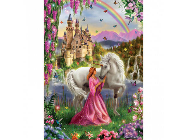 Пазл Educa Фея і єдиноріг 500 елементів (6336910) - Фото 2