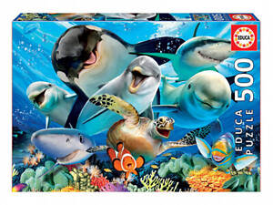 Пазл Educa Підводне селфі 500 елементів (6425285)