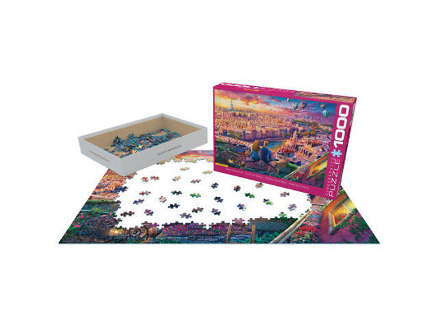 Пазл Eurographics Дахи Парижа 1000 елементів (6000-5886) - Фото 3