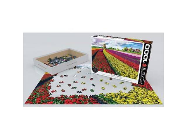 Пазл Eurographics Поле тюльпанів у Нідерландах 1000 елементів (6000-5326) - Фото 3