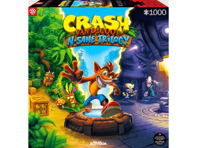 Пазл GoodLoot Crash Bandicoot N Sane Trilogy 1000 эл. (5908305247920) - Фото 3