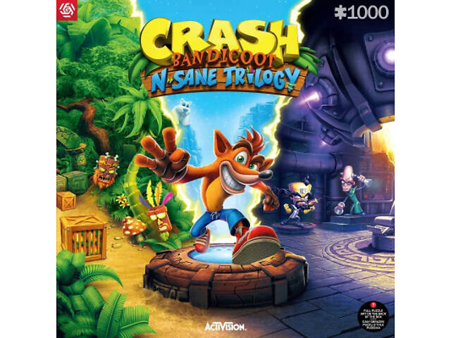 Пазл GoodLoot Crash Bandicoot N Sane Trilogy 1000 эл. (5908305247920) - Фото 4