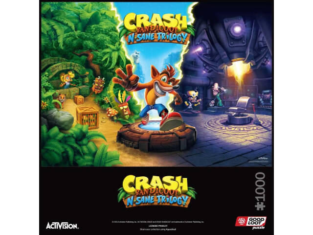 Пазл GoodLoot Crash Bandicoot N Sane Trilogy 1000 эл. (5908305247920) - Фото 6