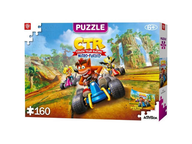 Пазл GoodLoot Crash Team Racing Nitro-Fueled 160 елементів (5908305240372) - Фото 1