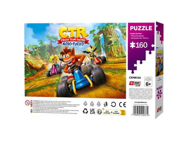 Пазл GoodLoot Crash Team Racing Nitro-Fueled 160 елементів (5908305240372) - Фото 4