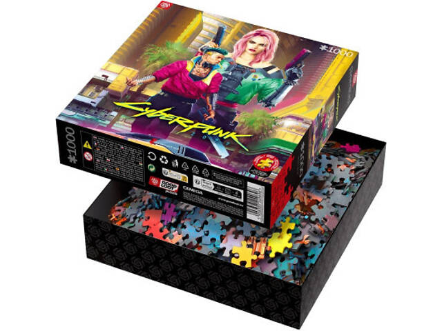 Пазл GoodLoot Cyberpunk 2077 Kitsch Style 1000 эл. (5908305249696) - Фото 2