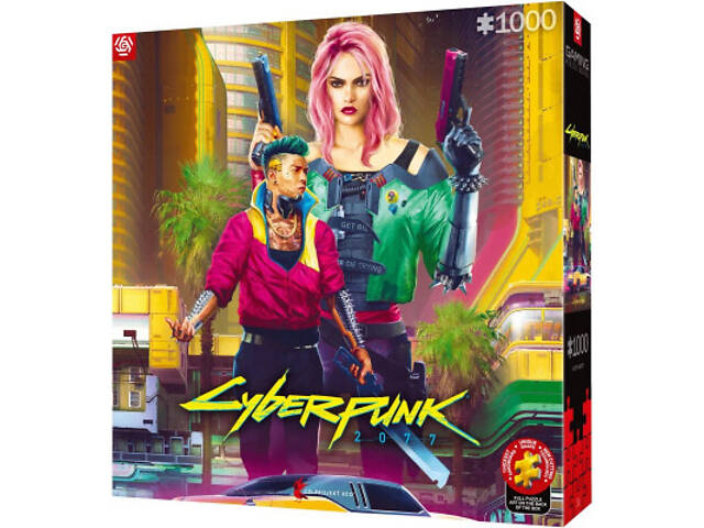 Пазл GoodLoot Cyberpunk 2077 Kitsch Style 1000 эл. (5908305249696) - Фото 4
