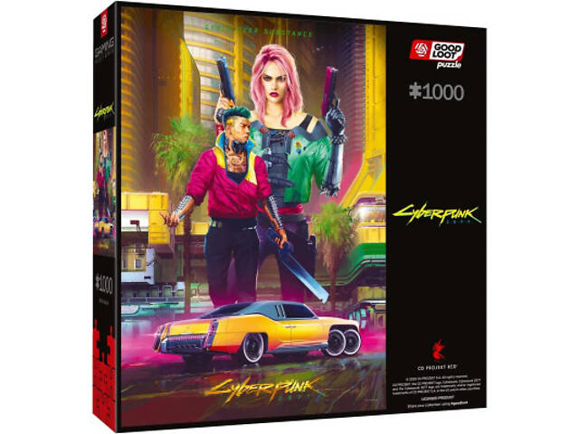 Пазл GoodLoot Cyberpunk 2077 Kitsch Style 1000 эл. (5908305249696) - Фото 5
