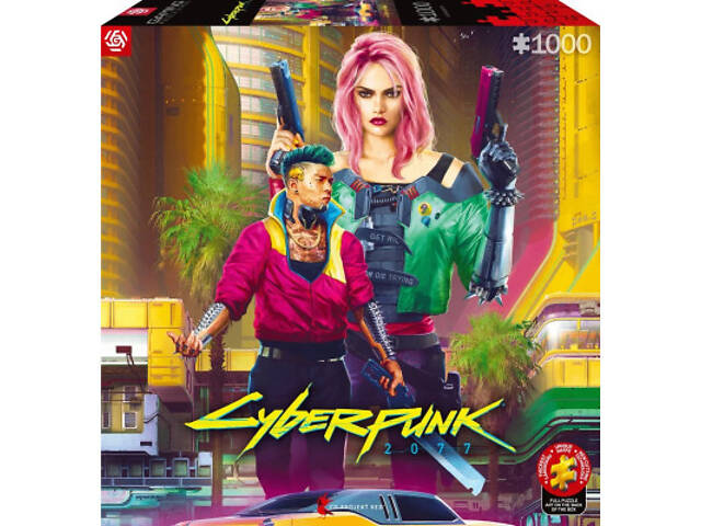 Пазл GoodLoot Cyberpunk 2077 Kitsch Style 1000 эл. (5908305249696) - Фото 6