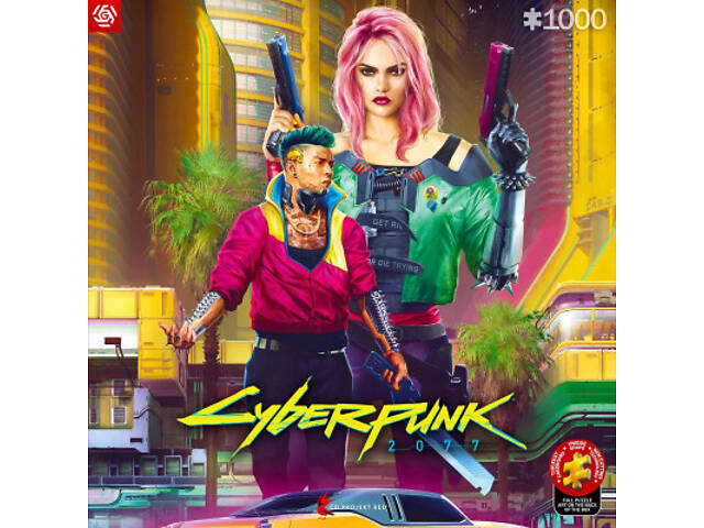 Пазл GoodLoot Cyberpunk 2077 Kitsch Style 1000 эл. (5908305249696) - Фото 7