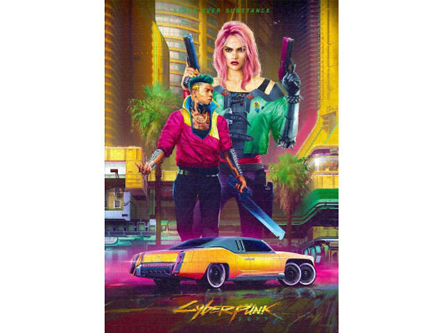 Пазл GoodLoot Cyberpunk 2077 Kitsch Style 1000 эл. (5908305249696) - Фото 9
