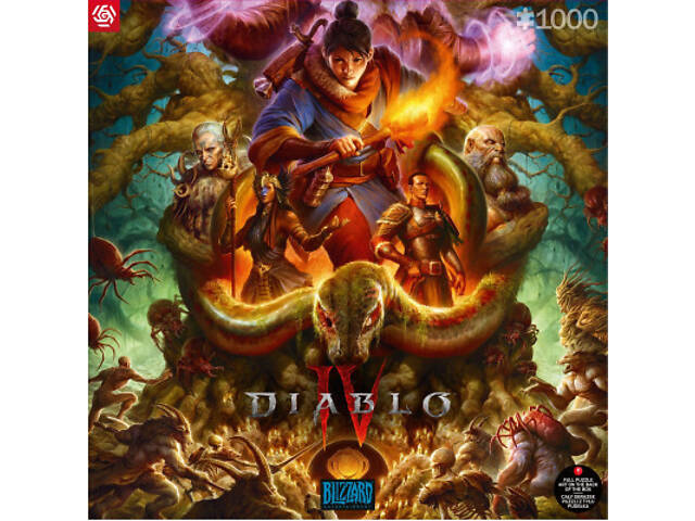 Пазл GoodLoot Diablo IV Horadrim 1000 елементів (5908305246787) - Фото 2