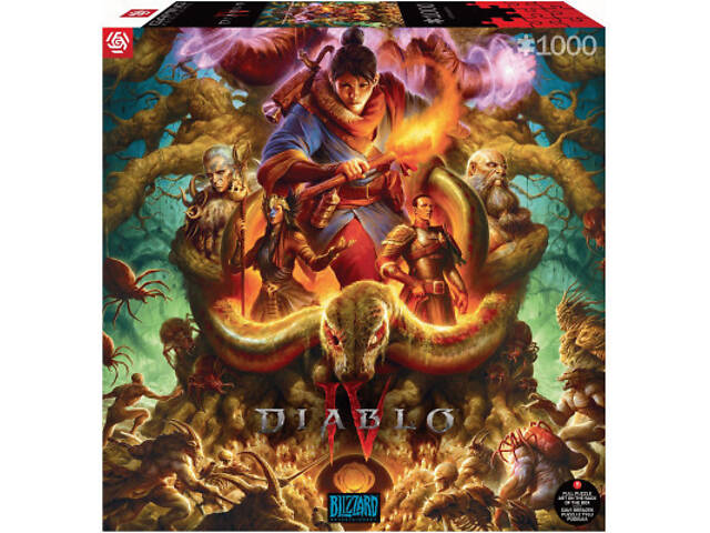 Пазл GoodLoot Diablo IV Horadrim 1000 елементів (5908305246787) - Фото 4