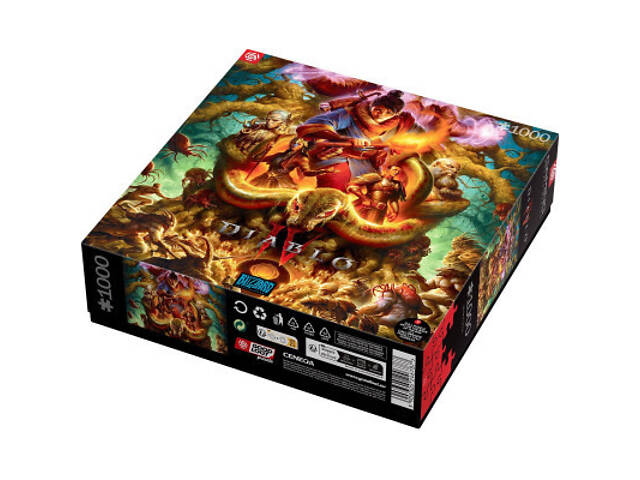 Пазл GoodLoot Diablo IV Horadrim 1000 елементів (5908305246787) - Фото 5