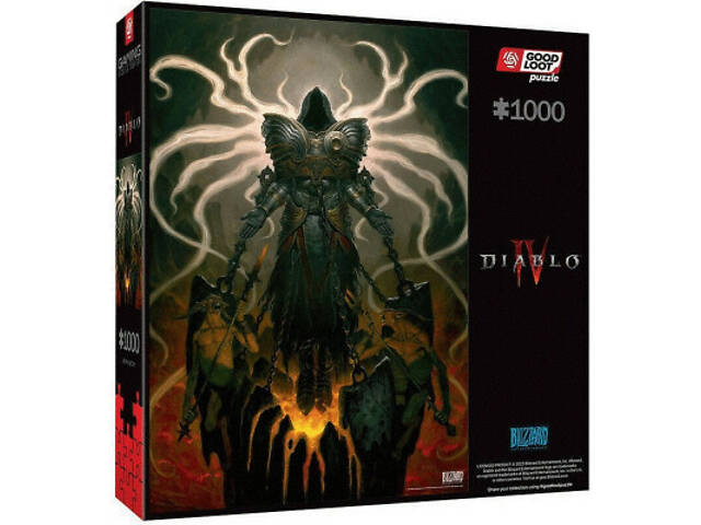 Пазл GoodLoot Diablo IV Inarius 1000 елементів (5908305244912) - Фото 1