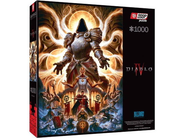 Пазл GoodLoot Diablo IV Inarius. Батько 1000 ел. (5908305247326) - Фото 4