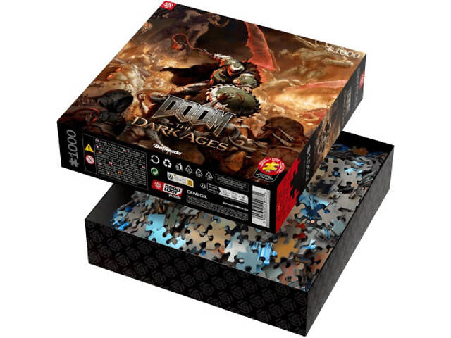 Пазл GoodLoot Doom Dark Ages Slayer`s Rage 1000 ел. (5908305249771) - Фото 2