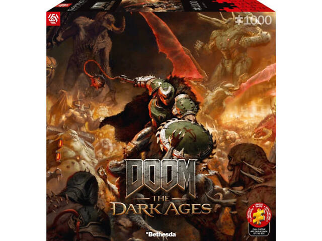 Пазл GoodLoot Doom Dark Ages Slayer`s Rage 1000 ел. (5908305249771) - Фото 6