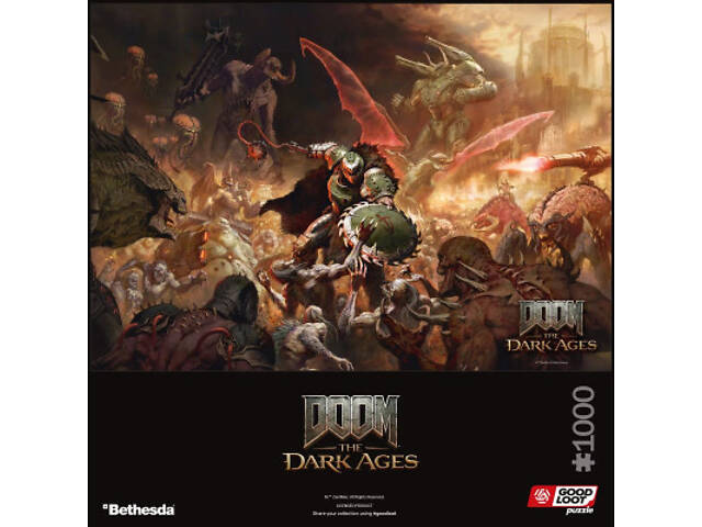 Пазл GoodLoot Doom Dark Ages Slayer`s Rage 1000 ел. (5908305249771) - Фото 8
