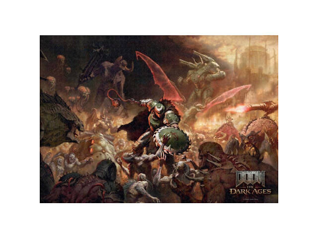 Пазл GoodLoot Doom Dark Ages Slayer`s Rage 1000 ел. (5908305249771) - Фото 9