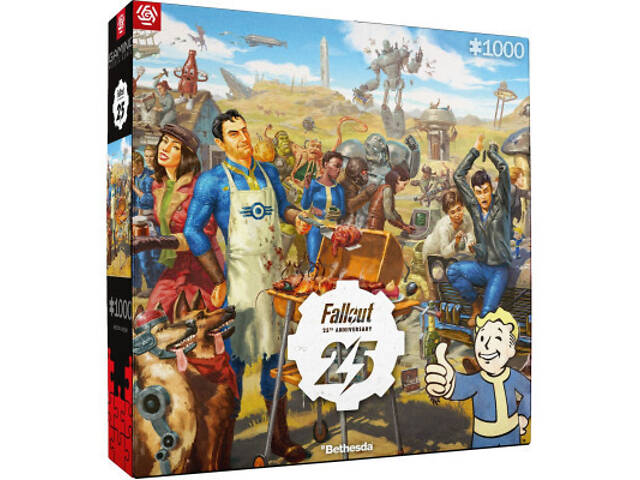 Пазл GoodLoot Fallout 25th Anniversary 1000 елементів (5908305242918) - Фото 1