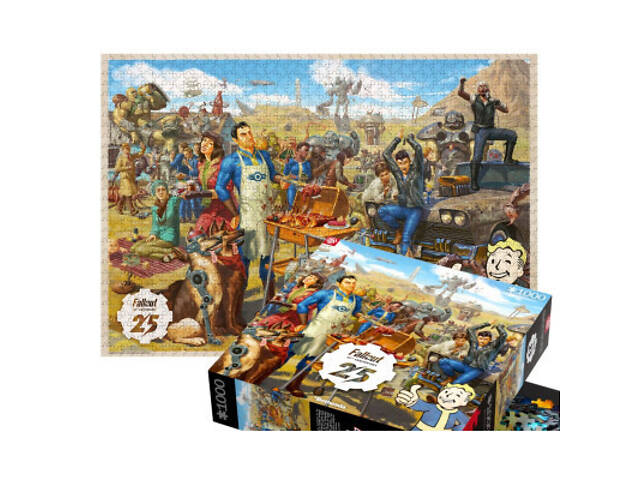 Пазл GoodLoot Fallout 25th Anniversary 1000 елементів (5908305242918) - Фото 3