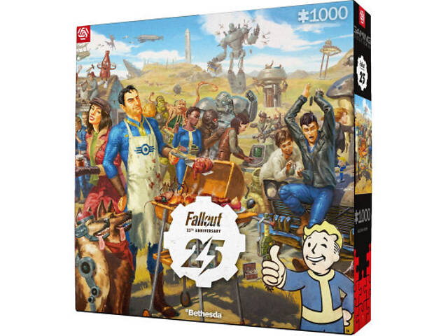 Пазл GoodLoot Fallout 25th Anniversary 1000 елементів (5908305242918) - Фото 4