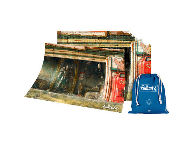 Пазл GoodLoot Fallout 4 Garage 1000 елементів (5908305231509) - Фото 3