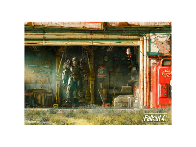Пазл GoodLoot Fallout 4 Garage 1000 елементів (5908305231509) - Фото 4