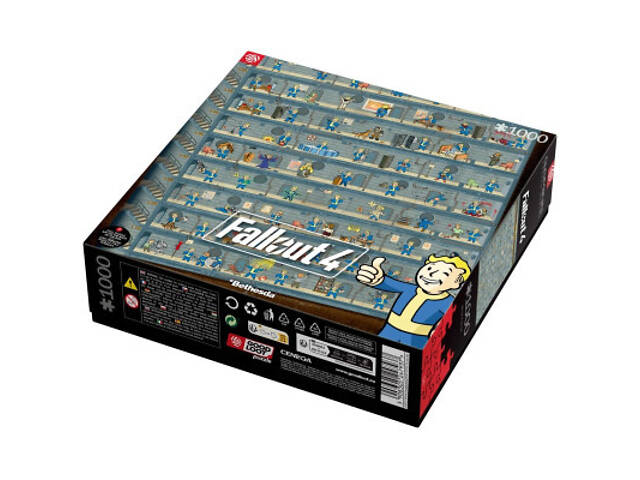 Пазл GoodLoot Fallout 4 Perk Poster Puzzles 1000 эл. (5908305247937) - Фото 2