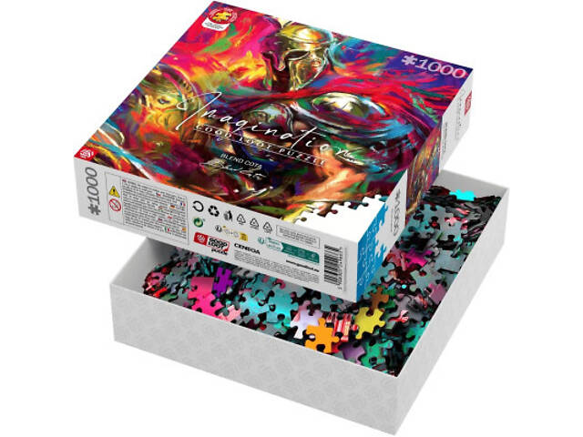 Пазл GoodLoot Imagination: Blend Cota The Illyrian Warrior 1000 эл. (5908305249665) - Фото 2