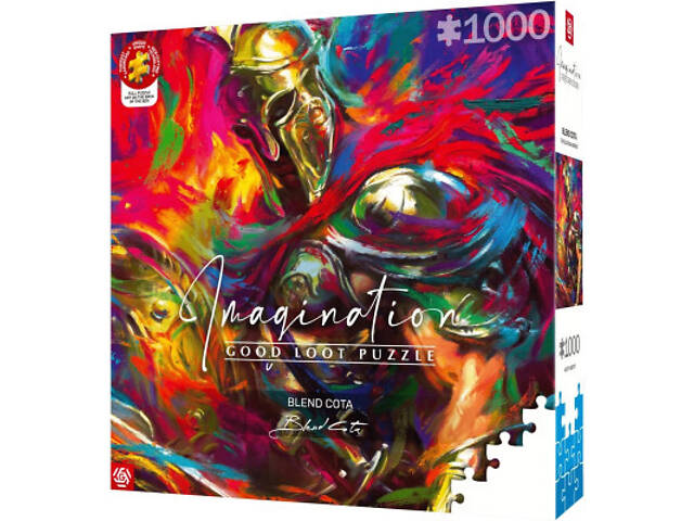 Пазл GoodLoot Imagination: Blend Cota The Illyrian Warrior 1000 эл. (5908305249665) - Фото 4