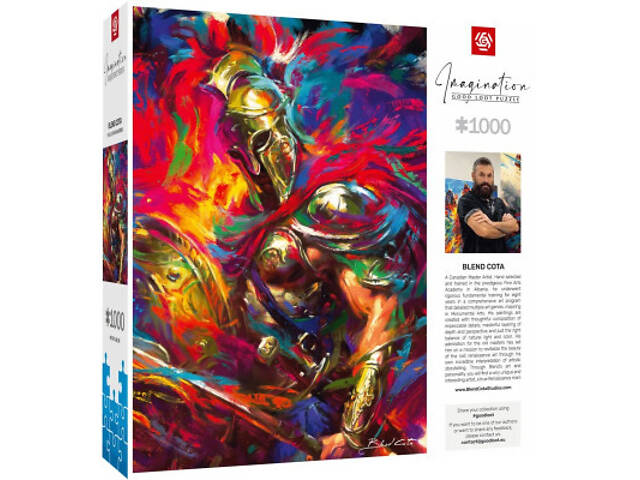 Пазл GoodLoot Imagination: Blend Cota The Illyrian Warrior 1000 эл. (5908305249665) - Фото 5