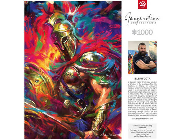 Пазл GoodLoot Imagination: Blend Cota The Illyrian Warrior 1000 эл. (5908305249665) - Фото 8