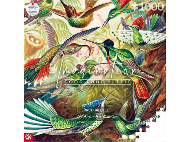 Пазл GoodLoot Imagination: Ernst Haeckel Hummingbirds/Kolibry 1000 елементів (5908305246794) - Фото 2