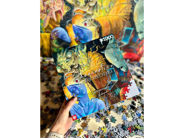 Пазл GoodLoot Imagination: Jacek Szleszynski The Gift / Dar 1000 елементів (5908305242956) - Фото 5